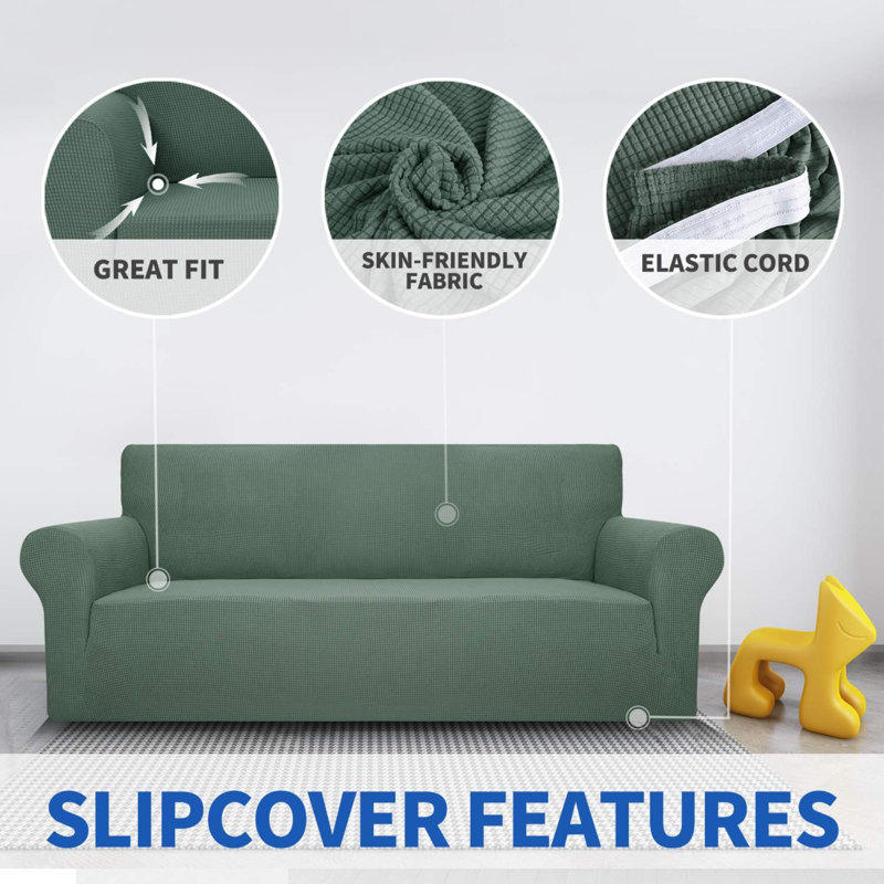 Sofa Slipcover, Green