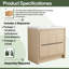Meuble-lavabo simple 36 po avec plateau en résine-1582397052
