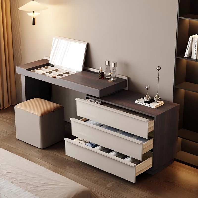 Coiffeuse à tiroirs avec tiroir Modern Minimalist