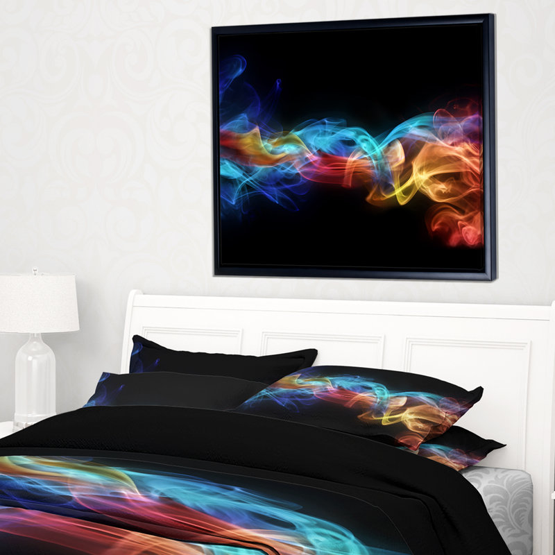«Fire in Colors», impression sur toile, H 12 po x l 20 po x P 1 po