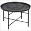 Table basse 24 po avec plateau martelé