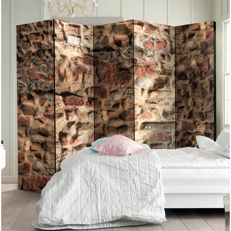 Jefferson Solid Wood Folding Room Divider, 5