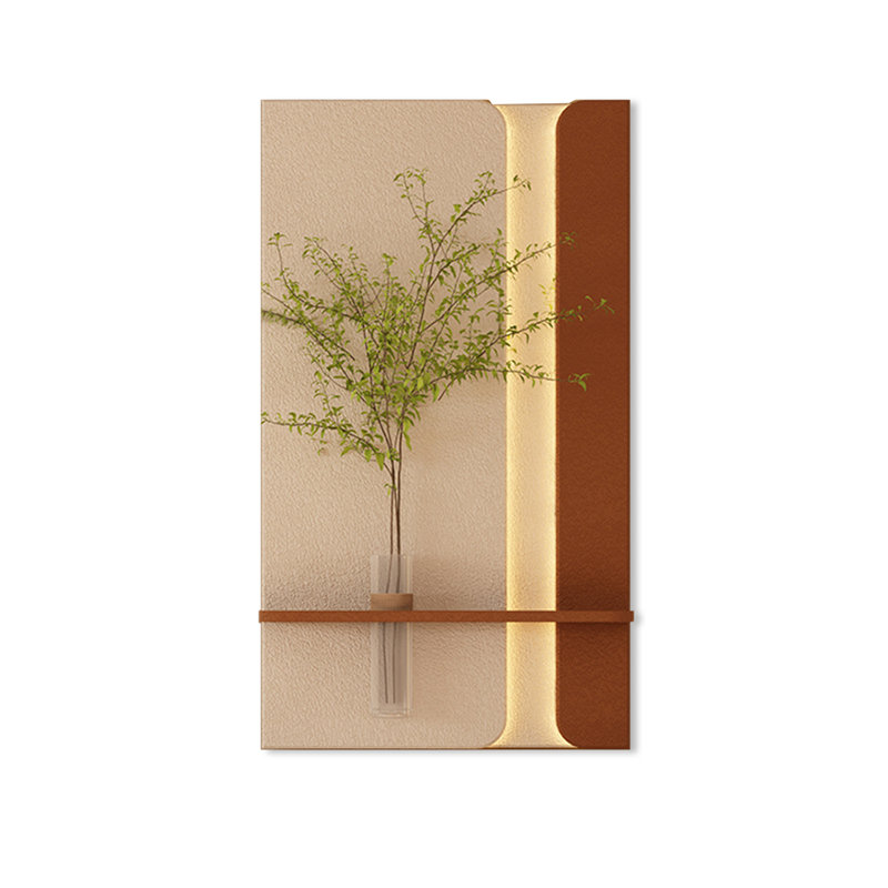 Art mural Mid-Century moderne en toile pour salon, H 41,34 po x l 23,62 po x P 1,97 po