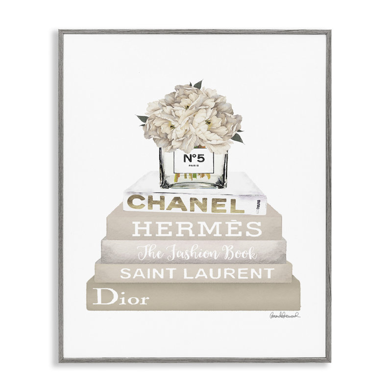 Art texturé à la giclée sur toile de haute couture avec fleurs brun clair, H 14 po x l 11 po, Estampe numérique Farmhouse