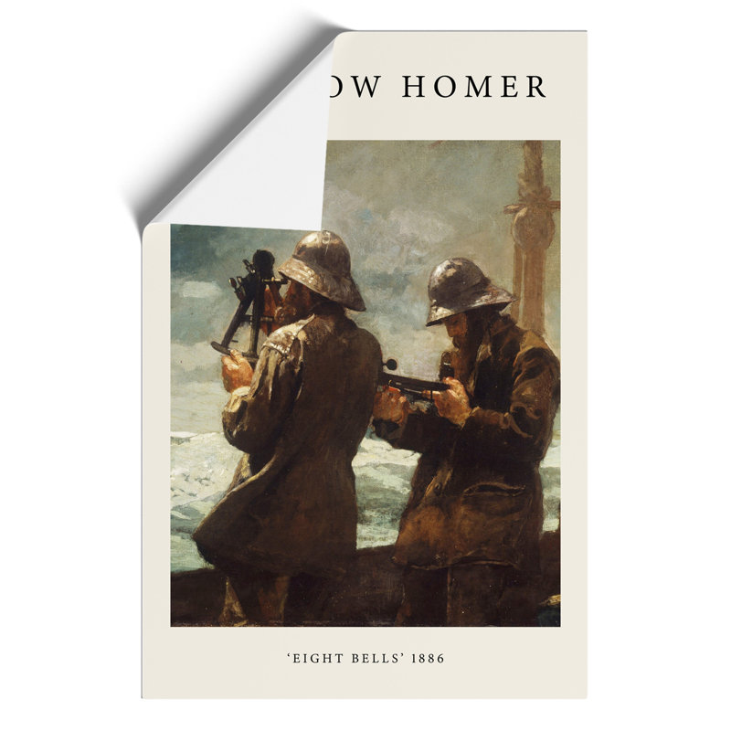 Eight Bells by Winslow Homer - No Frame Painting, 59cm H x 42cm W x 0.1cm D