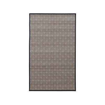 Synthetic Geometric Indoor Rug