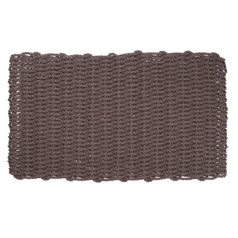 Bucz Outdoor Doormat, Brown, 30" W x 48" L