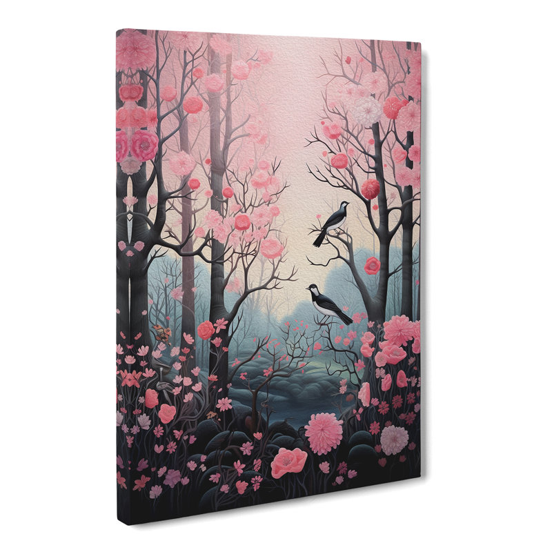 Spring Forest Contemporary - Print, 50cm H x 35cm W x 3cm D