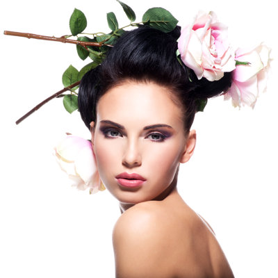 «Beautiful Young Woman» par Valuavitaly - photographie sur toile tendue