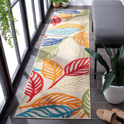 Tapis à motif floral Dellon