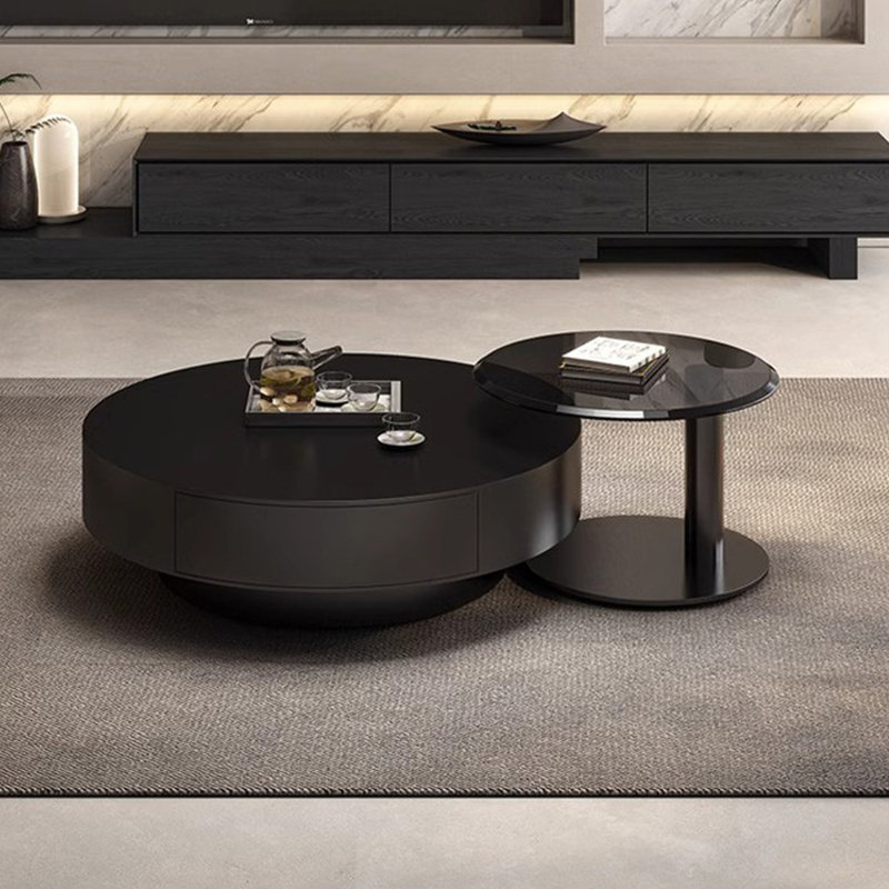 Ensemble de tables basses Modern Light Luxury, H 13 po x L 31,5 po x l 31,5 po