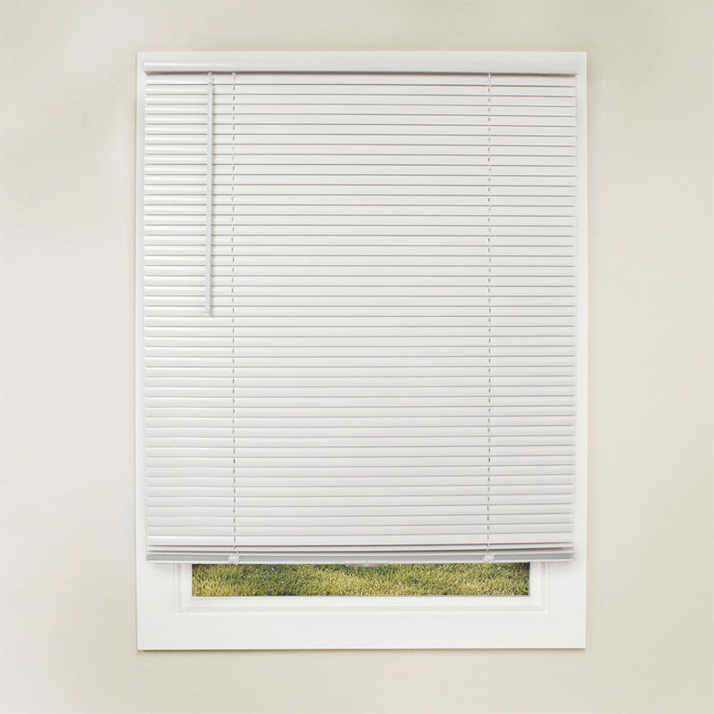 Symple Stuff Blackout 1-inch Aluminum Horizontal/Venetian Blinds, 70.5"W x 48"L
