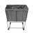 Fabric Rolling Laundry Basket