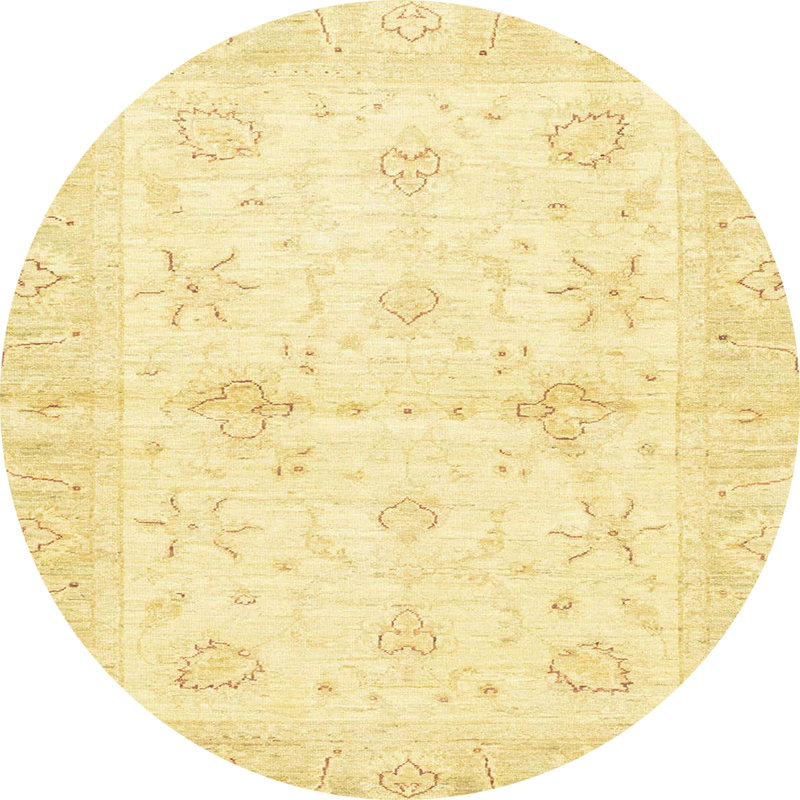 Tapis abstrait moderne 3927, Rond 6 pi