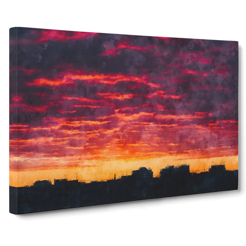Krasnodar Skyline In Russia - Wrapped Canvas, 50cm H x 76cm W x 3cm D