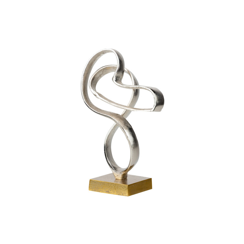 Figurine / Sculpture Decorative Object, 33 x 32 x 17 cm, Nickel