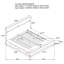 Lit plateforme avec rangement Mid-Century-322057170