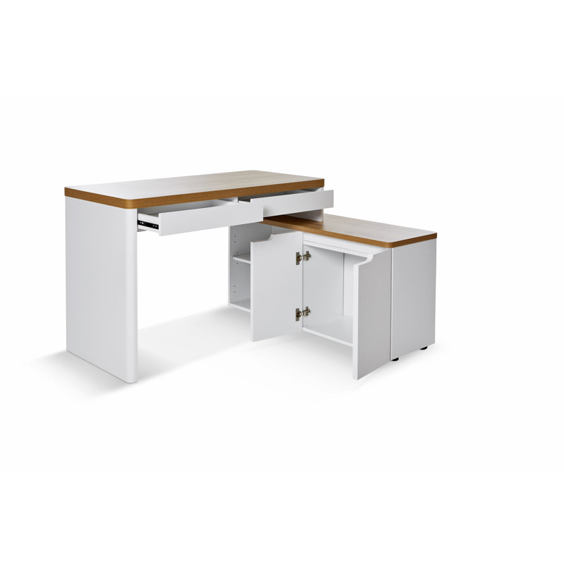Arriaga Modular L-Shaped, Brown/White