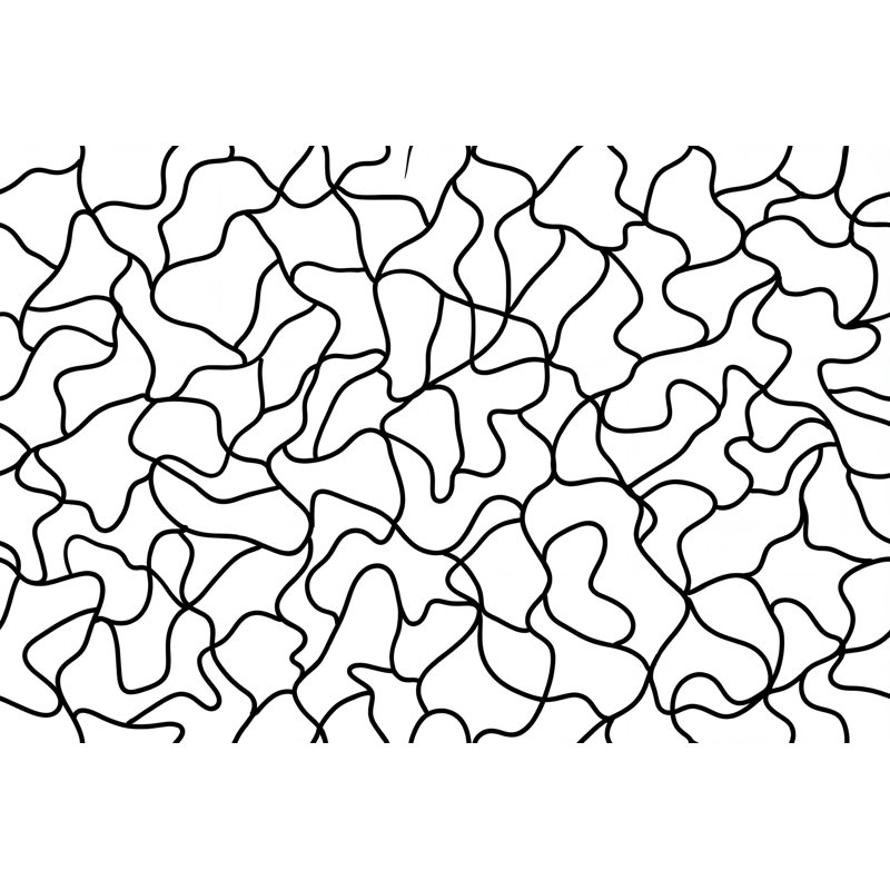 Papier peint sur fond blanc, Non tissé, 140 po x 108 po