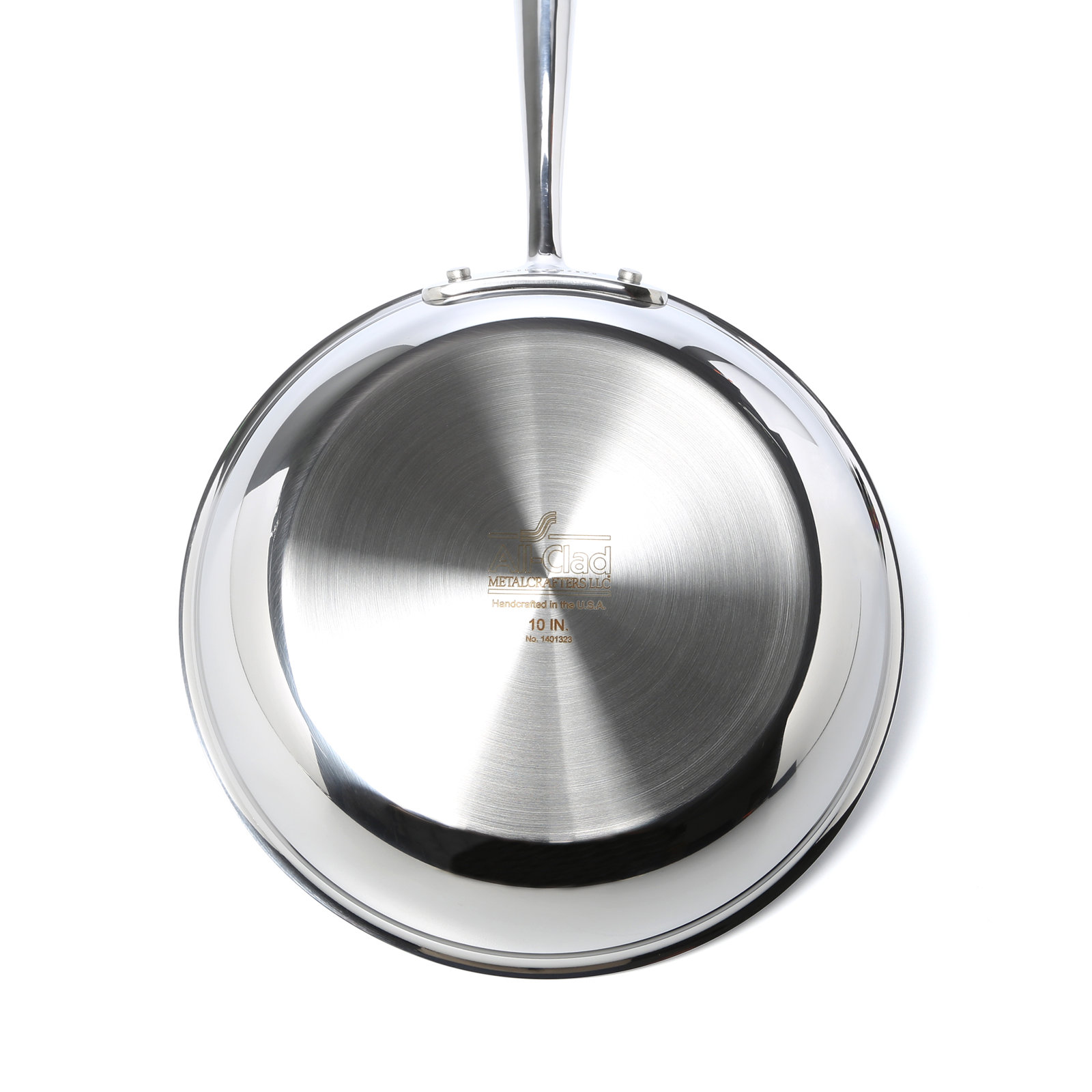 All-Clad D3 Stainless Steel Non-Stick Frying Pan, 10.5"