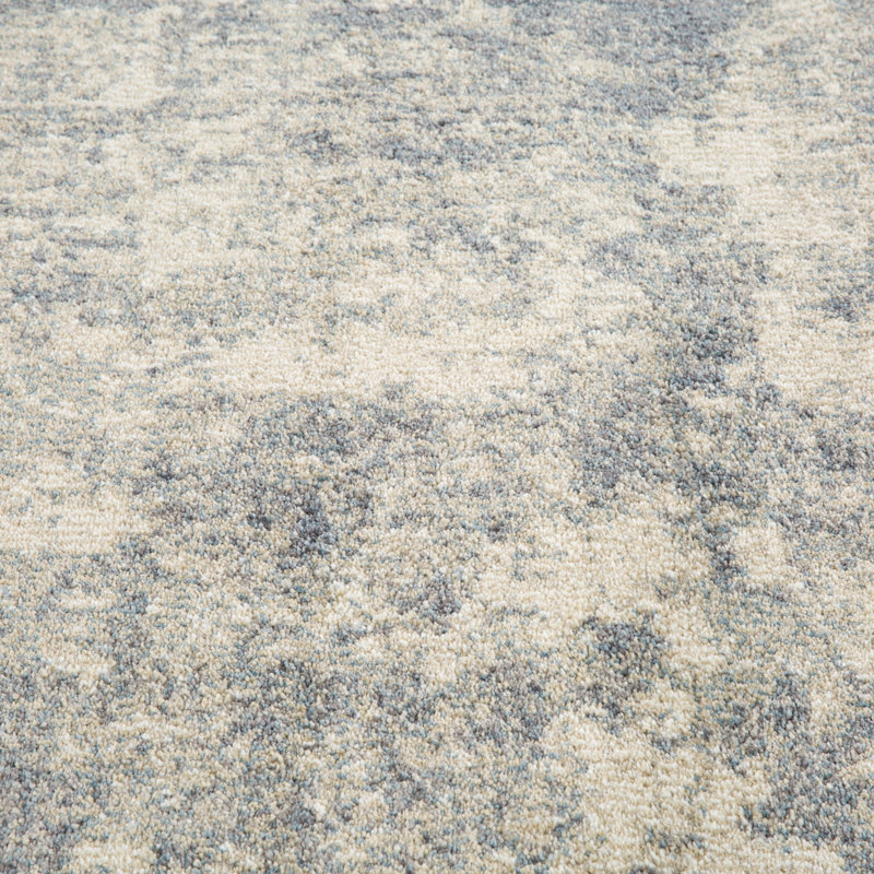 Abstract Indoor Rug, Rectangle 6'7" x 9'