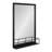 Heider Metal Flat Mirror with Shelves-149169435-154206622