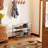 32'' Wide 3-Tier Wire Grid Shoe Rack Shelf for Closet Stackable and Adjustable-2050845073