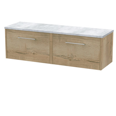 Juno 120.5cm Double Bathroom Vanity Base Only