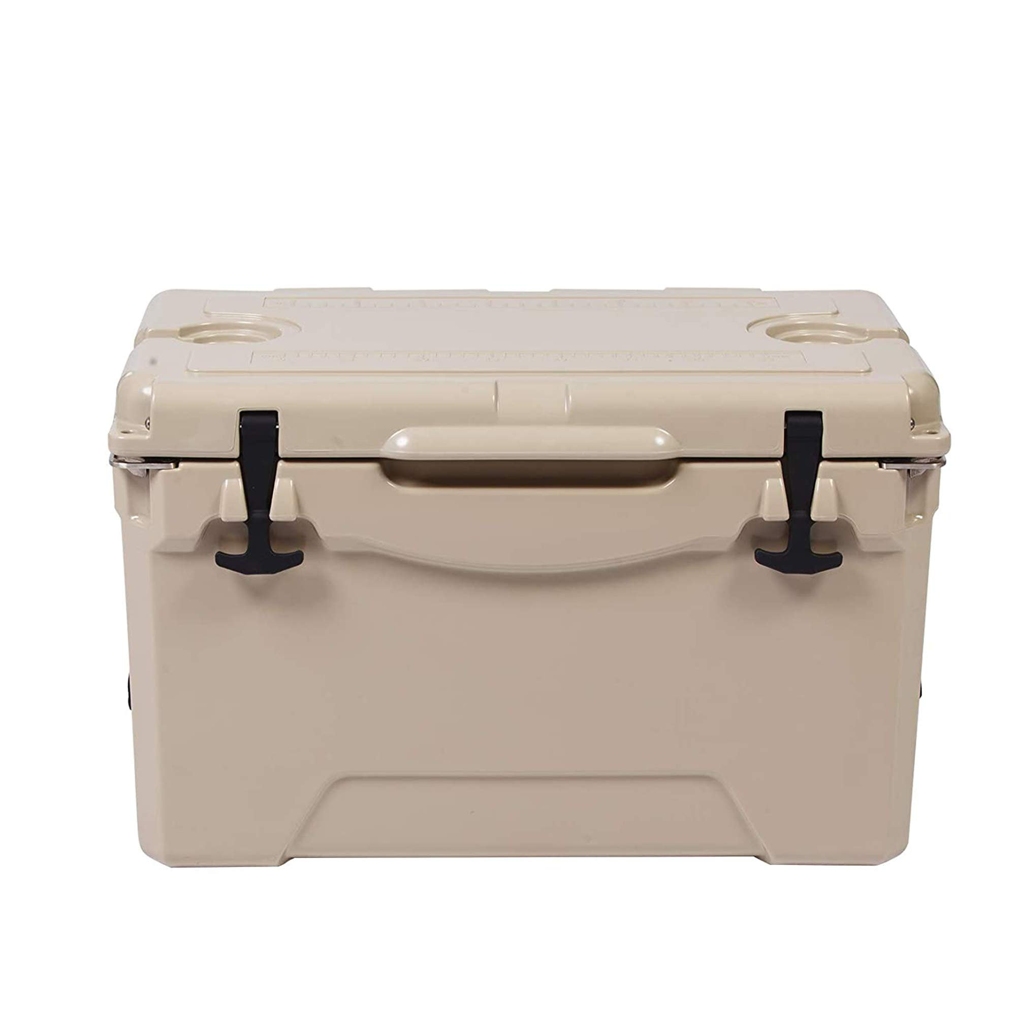  LUCKYERMORE 50 Qt Ice Cooler Box Portable Ice Chest with Wheels  and Handle - Heavy Duty Hard Cooler for Camping, Fishing, Travel Road Trips  - Cold Retention 5 Days : Sports & Outdoors