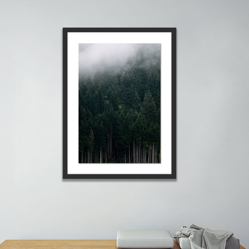 Rolling In 1 Print by Michael Schauer, Black, 40" H x 29" W x 2.5" D