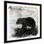 « birchbark bear », reproduction d’impression encadrée-962291990