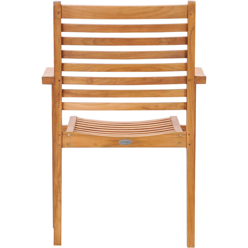 Cilla Outdoor Teak Dining Armchair