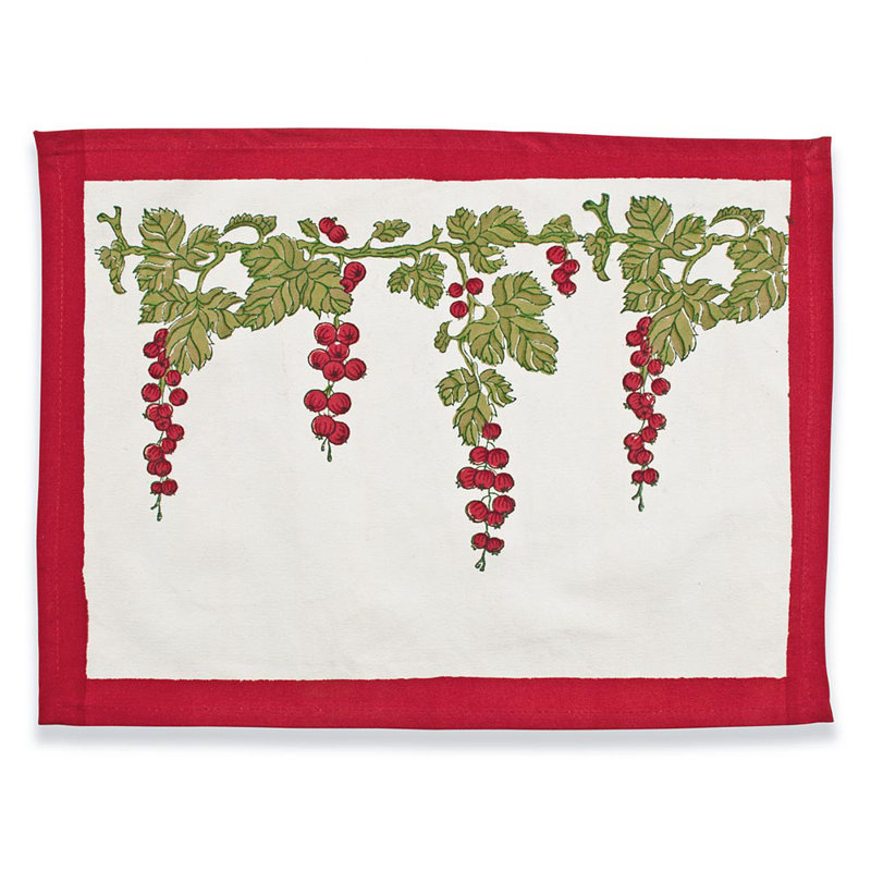 100% Cotton Floral Rectangle Placemat