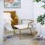 Chaise d'appoint Basic, or vieilli