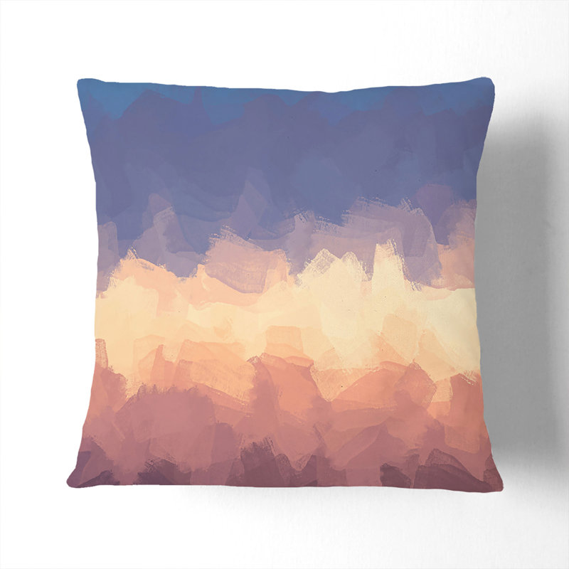 Square Throw Cushion, 55cm H x 55cm W x 20cm D, Black