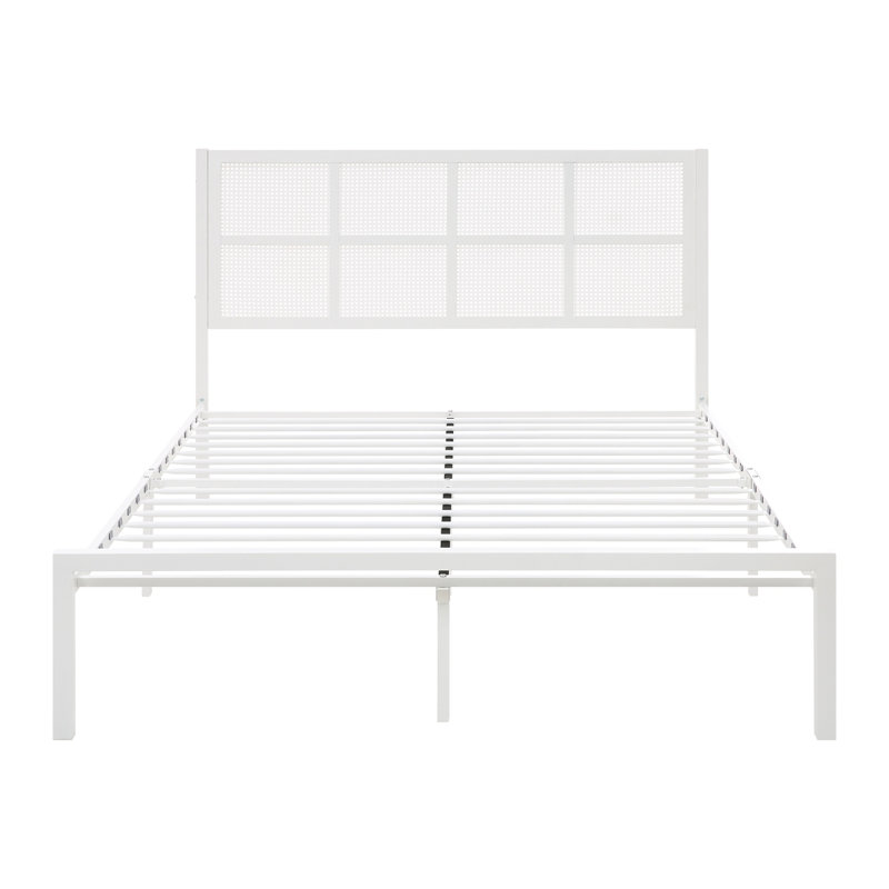 Mobilier de chambre à coucher décontracté pour chambre à coucher Platm Bed, Queen