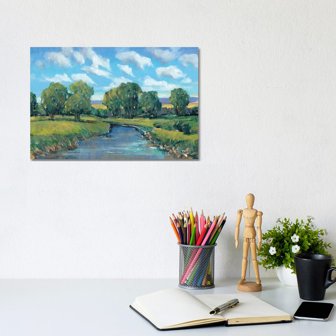 Lazy River Day II von Tim OToole - Gallery-Wrapped Canvas Giclée on Canvas