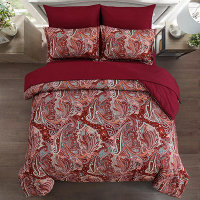 Ensemble de literie 7 pièces Boho Paisley