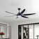 Leibman 6-Blades 66" Ceiling Fan with Remote Control and LED Light