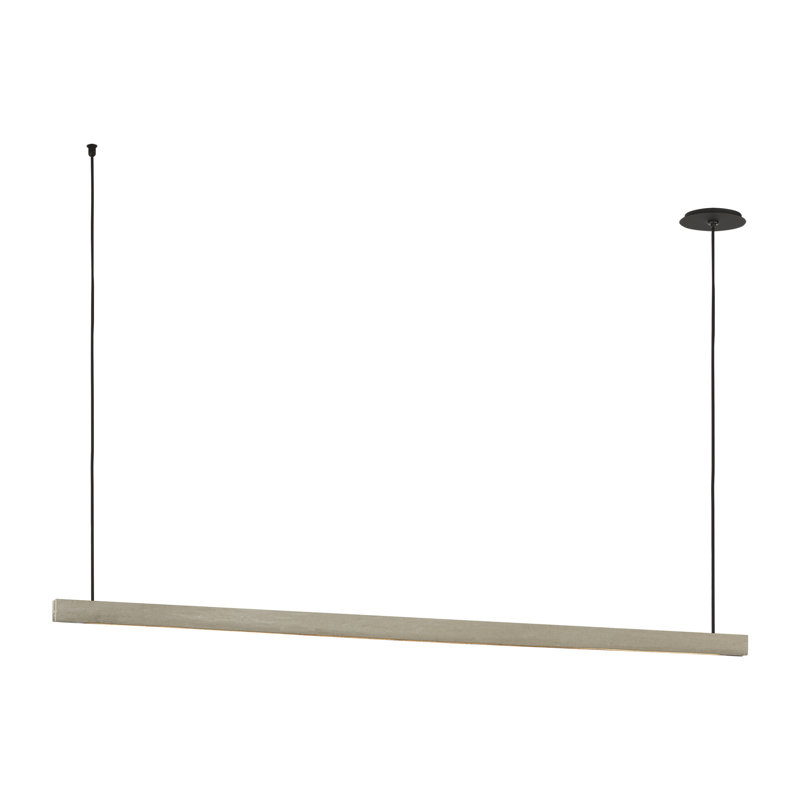 Lino 1 - Light LED Pendant, 3.9" H x 60" W x 1.3" D