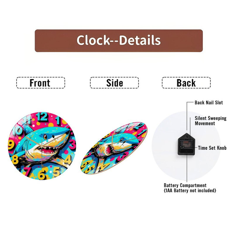 Horloge murale 12 pi