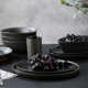 Stone by Mercer Project Katachi 32-Piece Dinnerware Set Stoneware