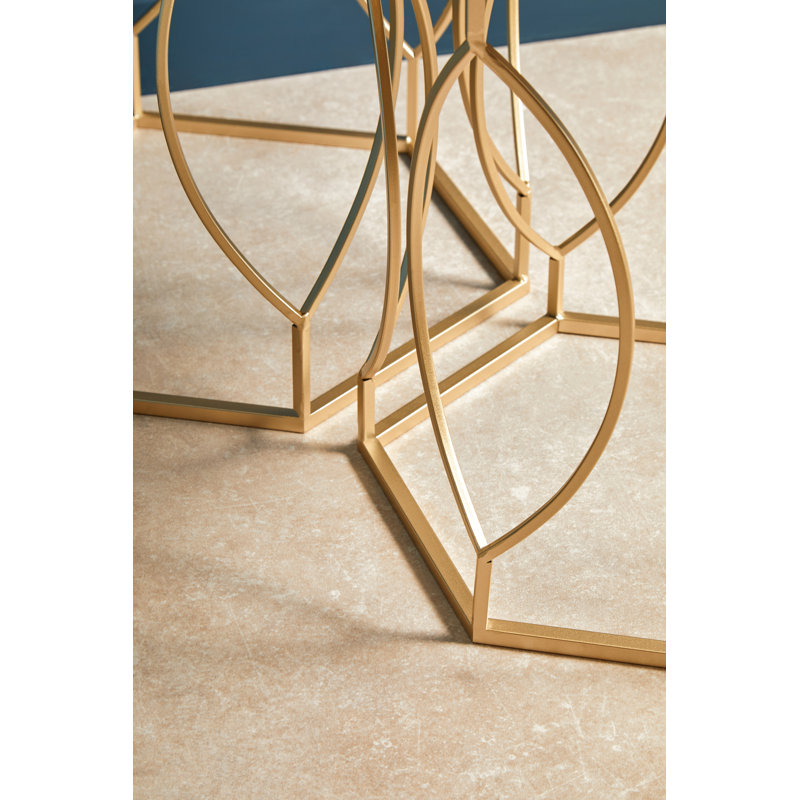 Loughman Pedestal Nesting Tables
