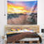 Tapisserie «Seashore Khao Lak Beach View at Sunset»-28509233