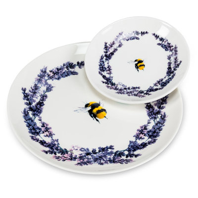 Bibelot lavande avec abeilles