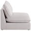 Lin durable sans accoudoirs Tupman Beige-1269475003