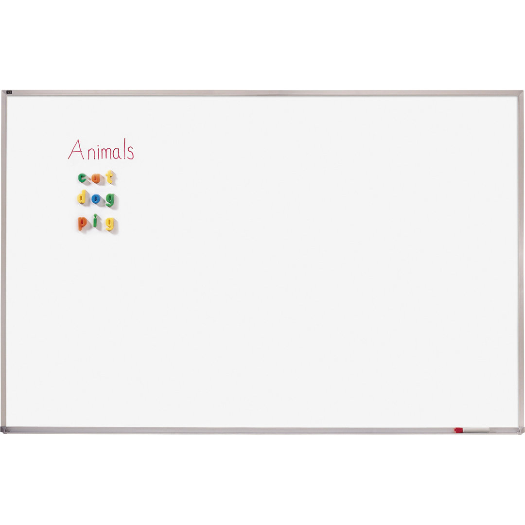 Wall Mounted Whiteboard, 48" X 72" Quartet® 