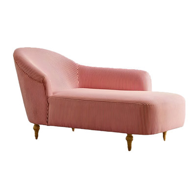 Koral Upholstered Chaise Lounge by Rosdorf Park