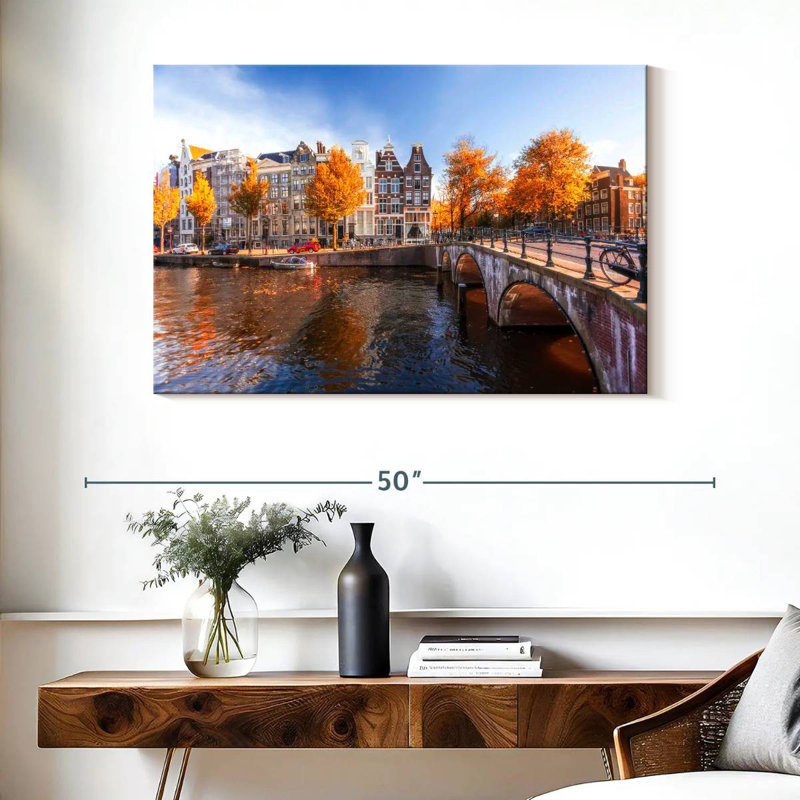Amsterdam charmant, H 26 po x l 39 po