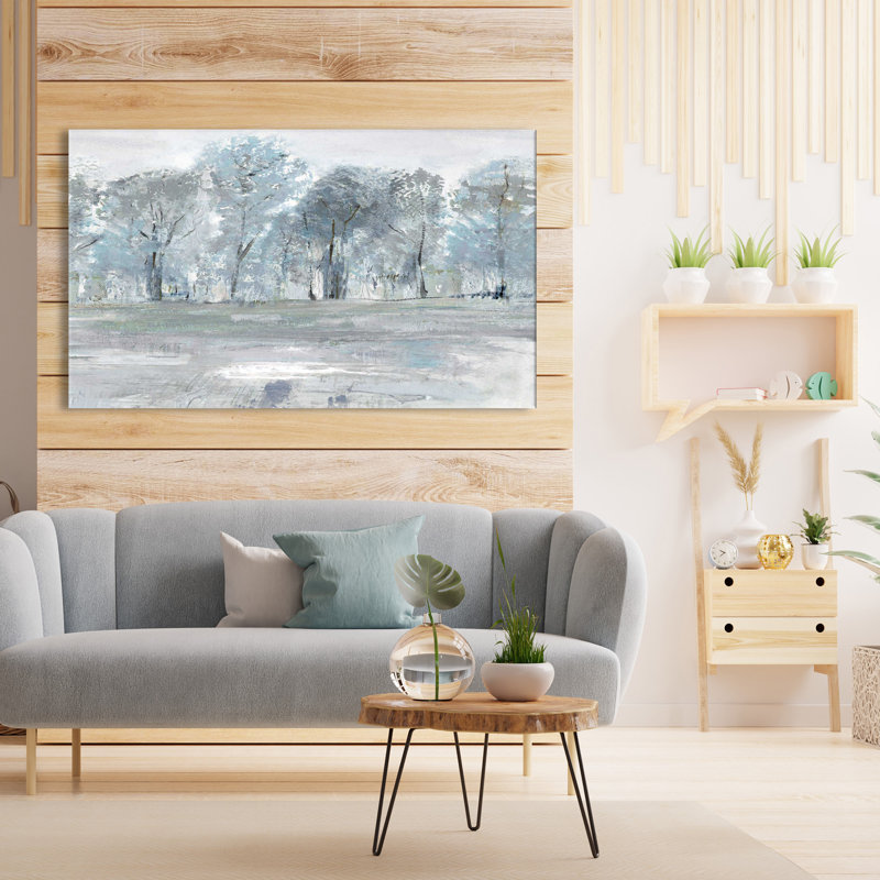 High Meadow I par Susan Jill - Peinture, L 48 po x H 28 po, Toile tendue